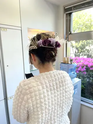 ヘアアレンジ 🫧松尾彩舞樹🫧 アレンジ/艶カラー✨のヘアスタイル