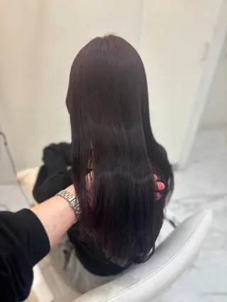 ロング カラー 塚本 有紗のヘアスタイル