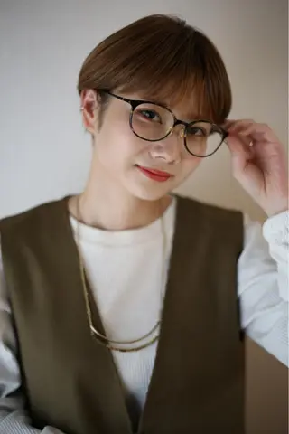 ショート ショート🌼パーマ 本間正子のヘアスタイル