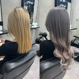 ロング カラー ヘアアレンジ ar+ ❤︎ maiのヘアスタイル