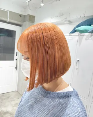 ショート カラー レイヤーカットとハイ トーン/HIROKIのヘアスタイル