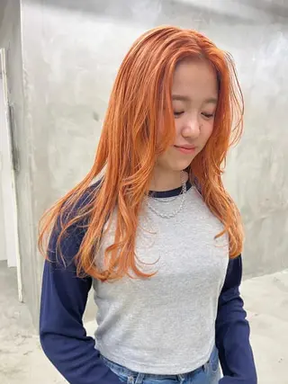 セミロング カラー yiye 青山所属・無料カットモデル募集 🌱ひょうがのヘアスタイル