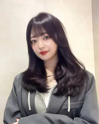 ロング カラー MIRAC所属・Ryoichi⛓️ 韓国ヘア/ハイトーンのヘアスタイル