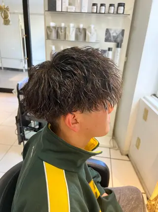 パーマ メンズ パーマ特化美容師 茂木広幸のヘアスタイル