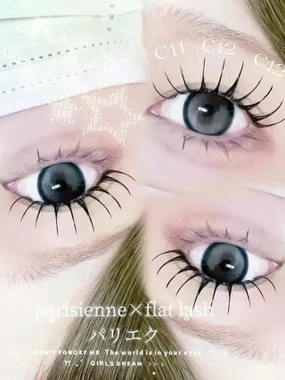 マツエク・マツパ 大阪梅田 SAKI 韓国風束感まつ毛のマツエク・マツパデザイン