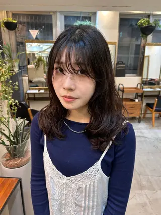 ミディアム 丸みショート/新宿 /みづき🐏のヘアスタイル