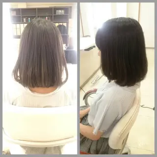 ミディアム Hair VERDEのヘアスタイル