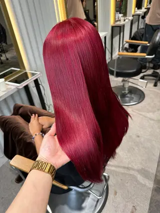 ロング ラフィスヘアー シン 大分店所属・ラフィスヘアー 大分店のヘアスタイル