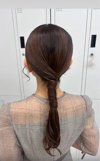 ロング ヘアアレンジ ️💛ᩚヘアセット/ エクステ/みゆ️🌻のヘアスタイル