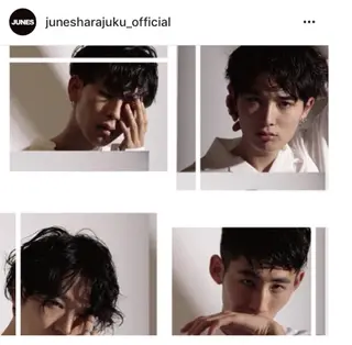 ショート カラー メンズ JUNES 原宿所属・谷口 佑介のヘアスタイル