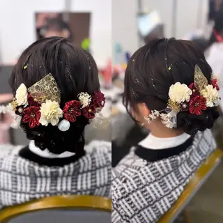ロング LARME りほのヘアスタイル