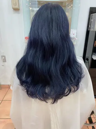 ロング カラー特化 横川　翔希のヘアスタイル