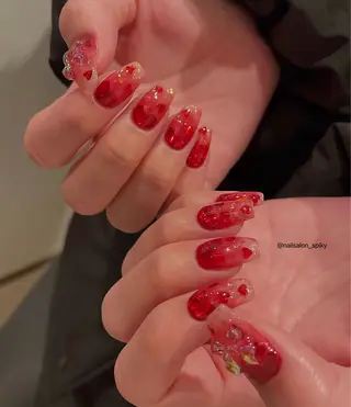 ネイル Spiky とうげ ふうかのネイルデザイン