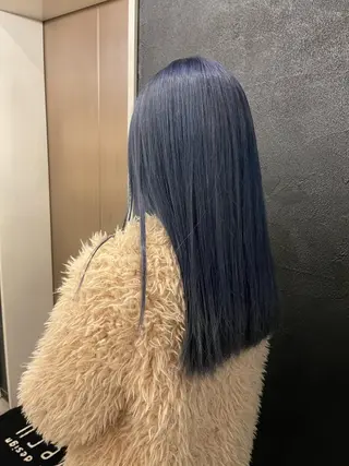 セミロング カラー Avery NEWYORK所属・Avery SHINのヘアスタイル