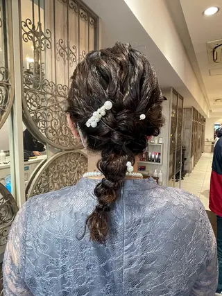 ヘアアレンジ ナカタ ユウナのヘアスタイル