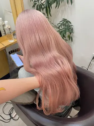ロング カラー 🎀 原宿/ブリーチ 🎀　♡Reina♡のヘアスタイル