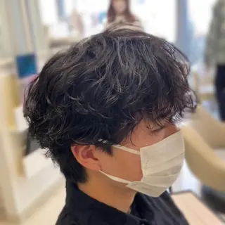 パーマ メンズ メンズ縮毛矯正 ♠️店長下平隼人のヘアスタイル