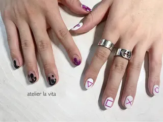 ネイル atelier la vita所属・lavita. mimuraのネイルデザイン