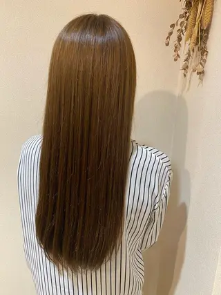 ロング カラー 丸山 明日香のヘアスタイル