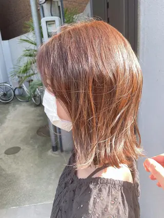 ミディアム カラー ヘアアレンジ nix-free所属・中尾 塁のヘアスタイル