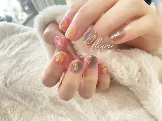 ネイル フルリール 【プライベートサロンのネイルデザイン