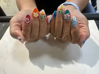 ネイル LaViena姫路所属・e_nail 〜本格ケア〜のネイルデザイン