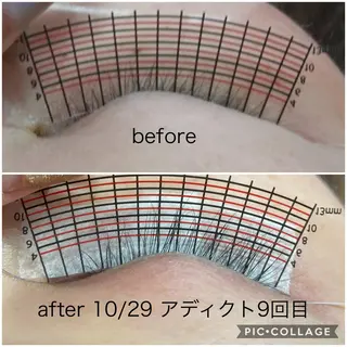 マツエク・マツパ Privatesalon tan＊tan【プライベートサロン　タンタン】所属・塚田 里香のマツエク・マツパデザイン