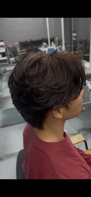 パーマ メンズ ユウ✩.*˚/メンズ /パーマ/ハイトーンのヘアスタイル