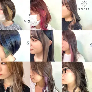 ミディアム HAIR &  SPA SOCIT所属・山﨑 大二郎のヘアスタイル