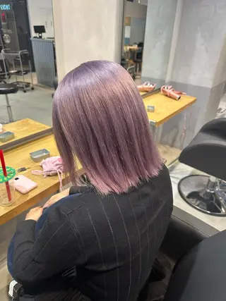 ミディアム カラー 💖ハイライト/ハイ トーン💖MIKIのヘアスタイル