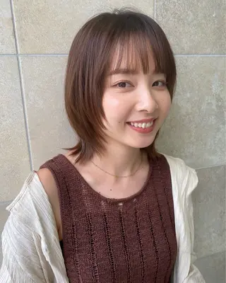 ショート 艶髪/透明感/ 三宅晴香のヘアスタイル