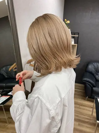 ショート カラー nono/パーマ /顔まわりカット🐈のヘアスタイル