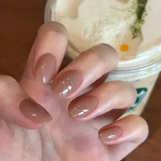 ネイル By moonネイル 🌷ワンホン/韓国風のネイルデザイン