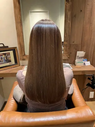 ロング カラー end roll りんのヘアスタイル