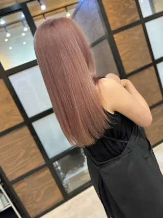 カラー ヘアアレンジ パーマ newi 川崎店のヘアスタイル