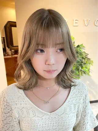 ミディアム 宮本 いぶきのヘアスタイル