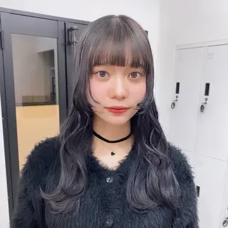 ミディアム カラー ハイトーン/カラー /スパ/ななみのヘアスタイル