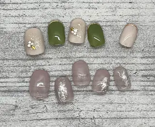 ネイル Huit所属・ユイット 甲南山手のネイルデザイン