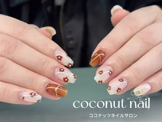 ネイル 神田 ココナッツのネイルデザイン