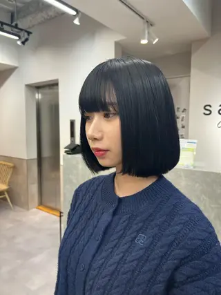 ショート sand omotesando所属・レイヤーカット ショートカットパーマのヘアスタイル