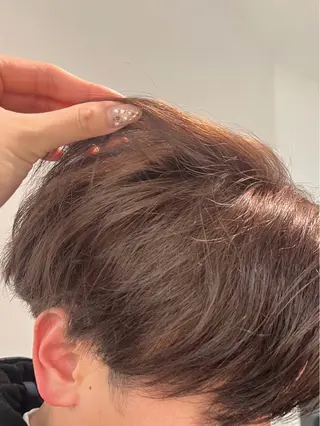 カラー メンズ Unami 表参道所属・ばんちなつ / ボブ/透明感カラーのヘアスタイル