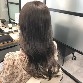 ロング カラー ヘアアレンジ JURI🤎 ワンカールレイヤーのヘアスタイル