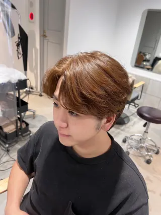 ミディアム パーマ メンズ メンズカットパーマ ✂️ JOYAのヘアスタイル