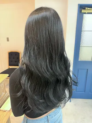 ロング かんの ゆうたのヘアスタイル