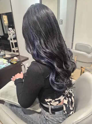ロング カラー Miyavi/カラー ショートボブのヘアスタイル
