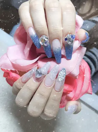 ロング ネイル 《LB》ラブリエ Nail&eyeのマツエク・マツパデザイン
