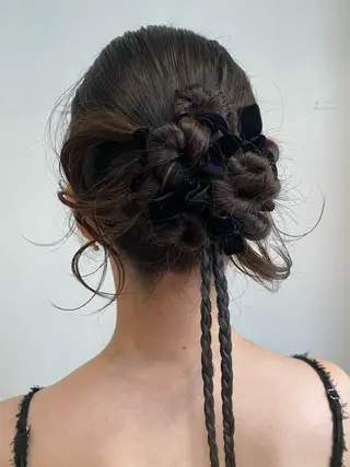 セミロング ヘアアレンジ mito.ボブ/ ショート　みなよのヘアスタイル