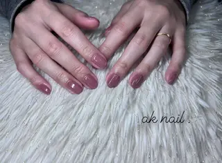 ショート ネイル ak nail .のネイルデザイン