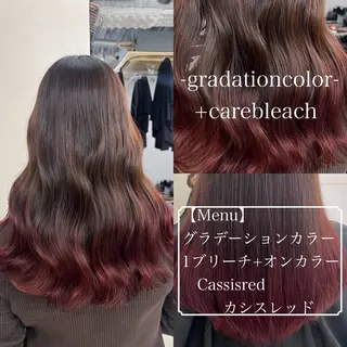 ロング カラー ヘアアレンジ kayo/カラー モデル募集中✨のヘアスタイル