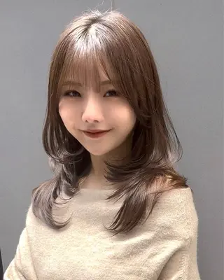 セミロング レイヤー/髪質改善 🩶KAITOのヘアスタイル